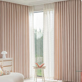 Blush Striped Grid